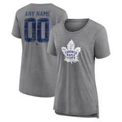 Toronto Maple Leafs Women's Heritage Custom Tri-Blend T-Shirt -  NHL T-shirts