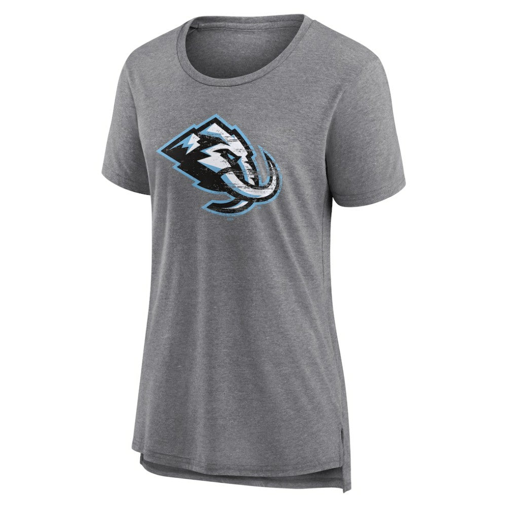 Utah Mammoth Women's Heritage Custom Tri-Blend T-Shirt -  NHL T-shirts