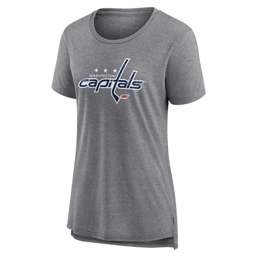 Washington Capitals Women's Heritage Custom Tri-Blend T-Shirt -  NHL T-shirts