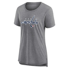 Washington Capitals Women's Heritage Custom Tri-Blend T-Shirt -  NHL T-shirts
