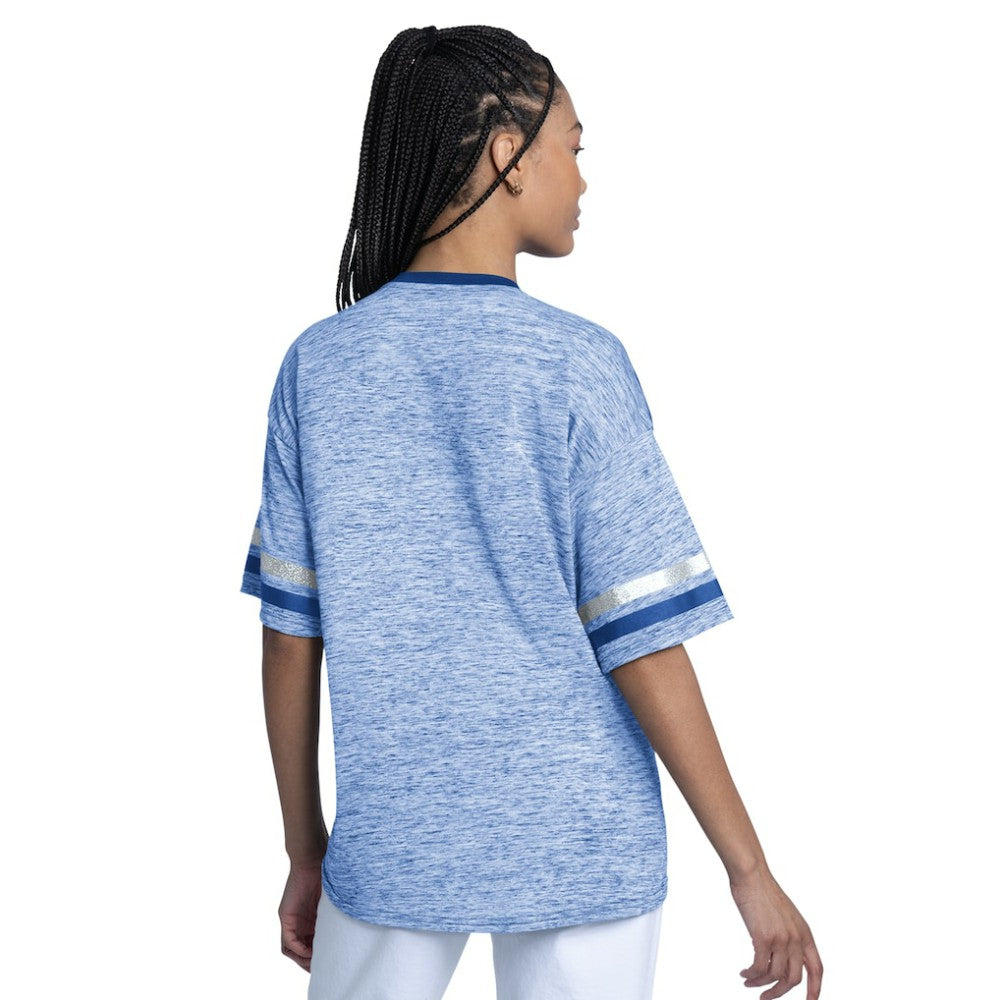 Los Angeles Dodgers G-III 4Her by Carl Banks Women's Off-Season Oversized Top - MLB Tops