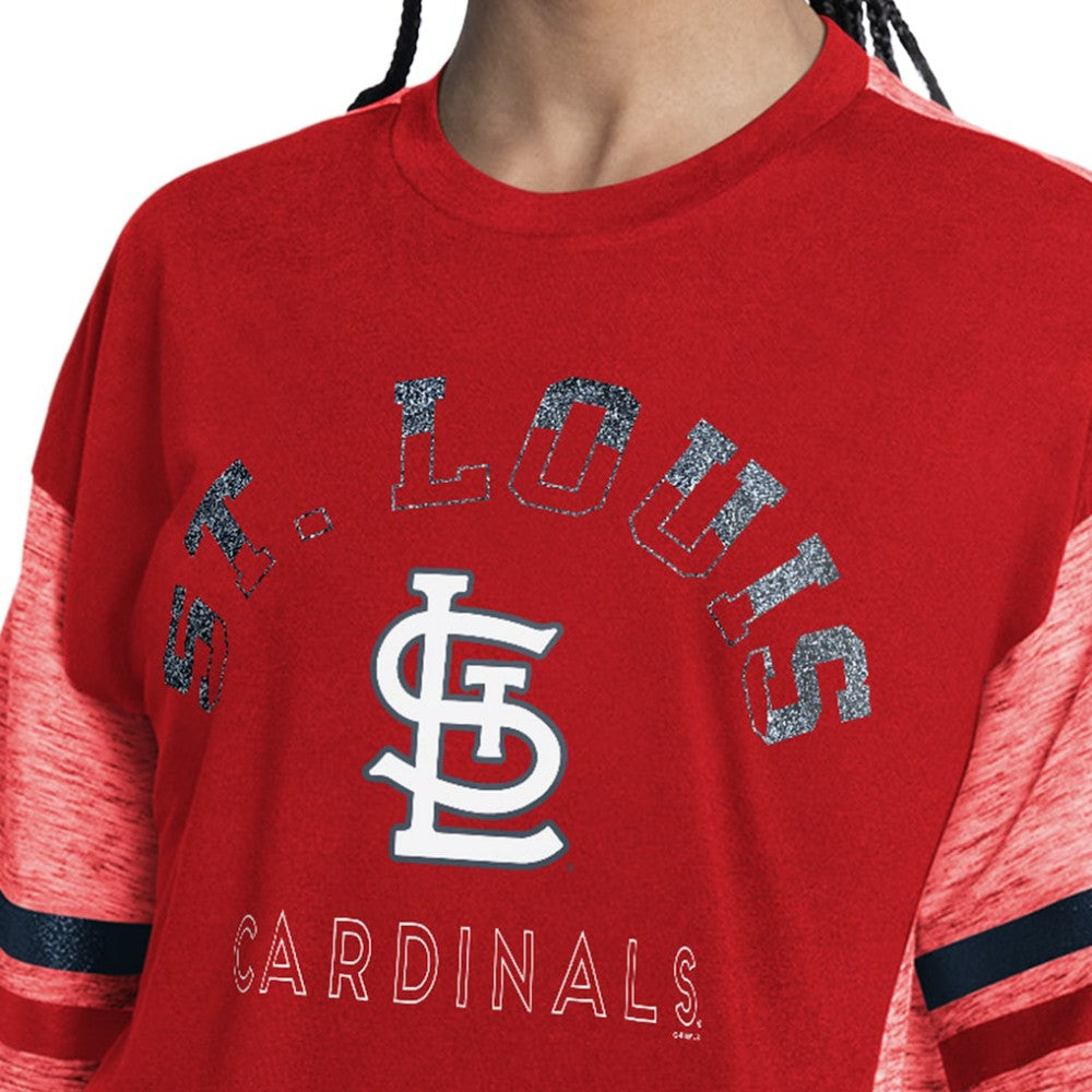 St. Louis Cardinals G-III 4Her by Carl Banks Women's Off-Season Oversized Top - MLB Tops
