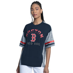 Boston Red Sox G-III 4Her by Carl Banks Women's Off-Season Oversized Top - MLB Tops