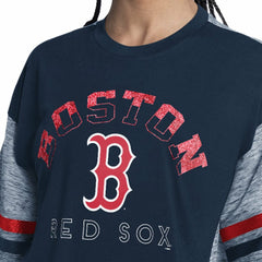 Boston Red Sox G-III 4Her by Carl Banks Women's Off-Season Oversized Top - MLB Tops