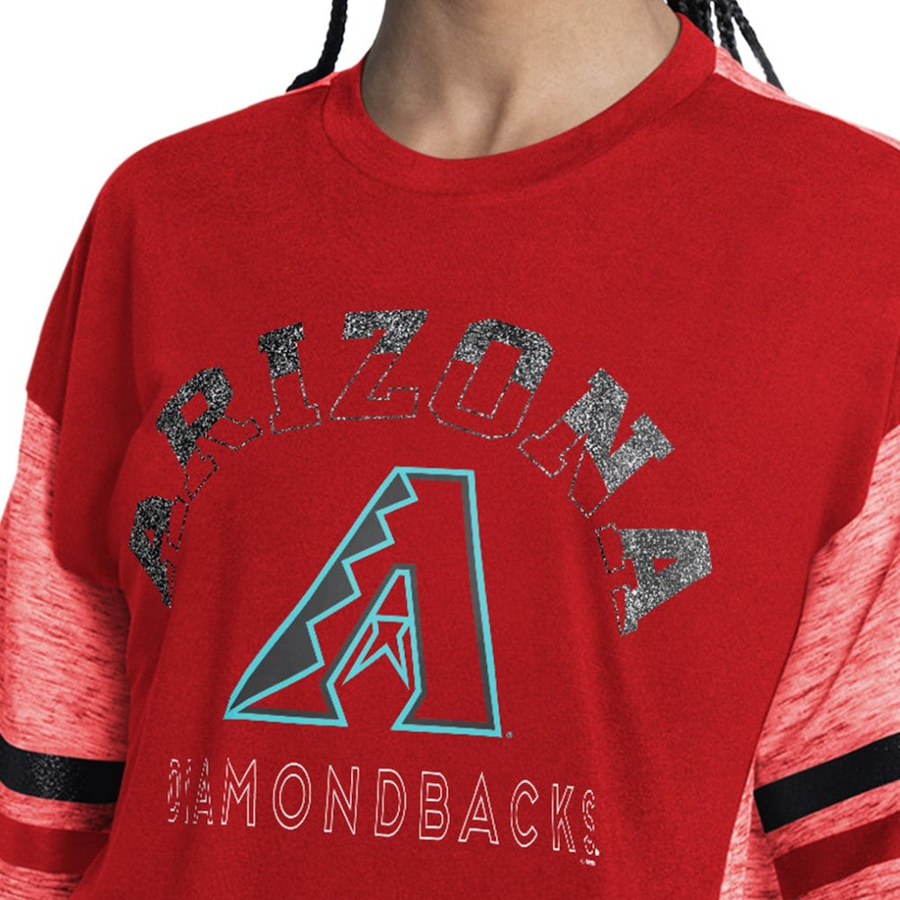 Arizona Diamondbacks G-III 4Her by Carl Banks Women's Off-Season Oversized Top - MLB Tops