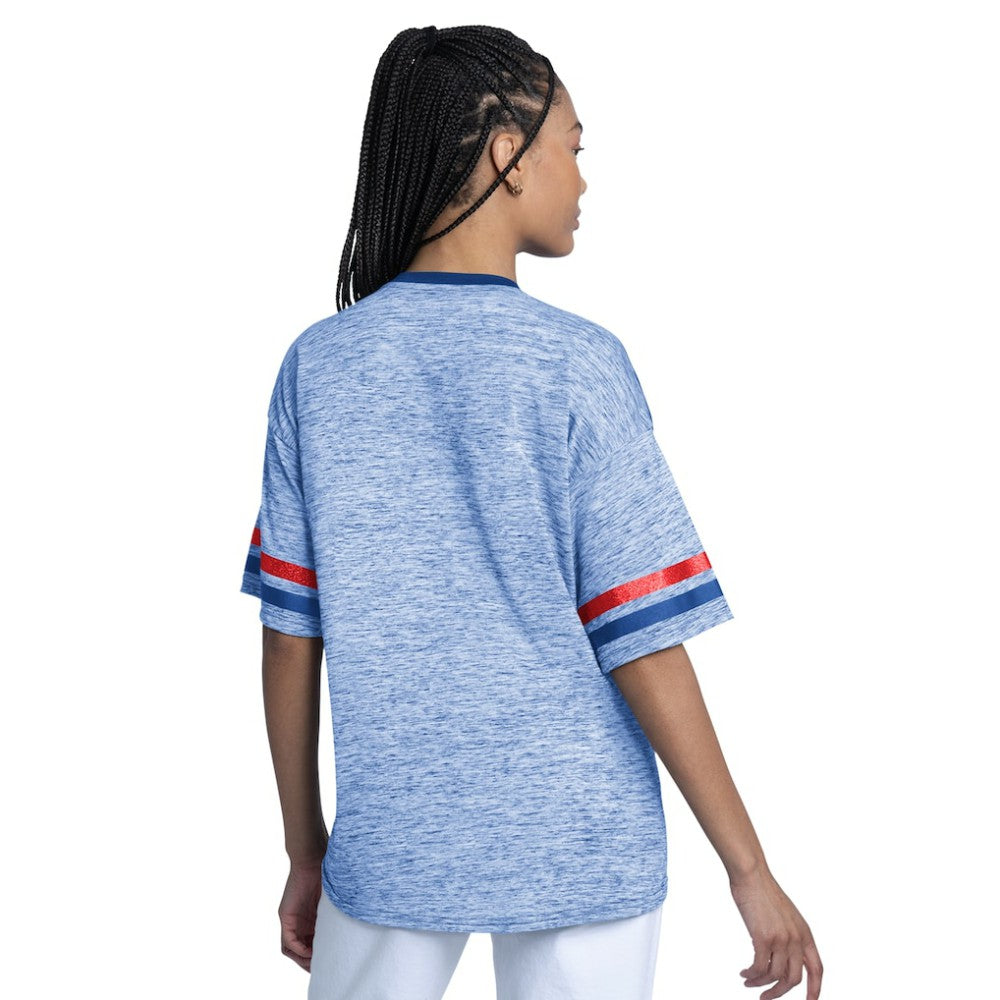 Chicago Cubs G-III 4Her by Carl Banks Women's Off-Season Oversized Top - MLB Tops
