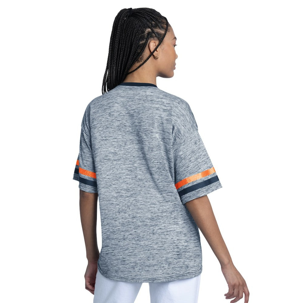 Detroit Tigers G-III 4Her by Carl Banks Women's Off-Season Oversized Top - MLB Tops