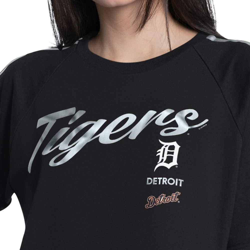 Detroit Tigers G-III 4Her by Carl Banks Women's Classic Play Cropped T-Shirt - MLB T-shirts