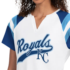 Kansas City Royals Starter Women's Game On Notch Neck T-Shirt - MLB T-shirts