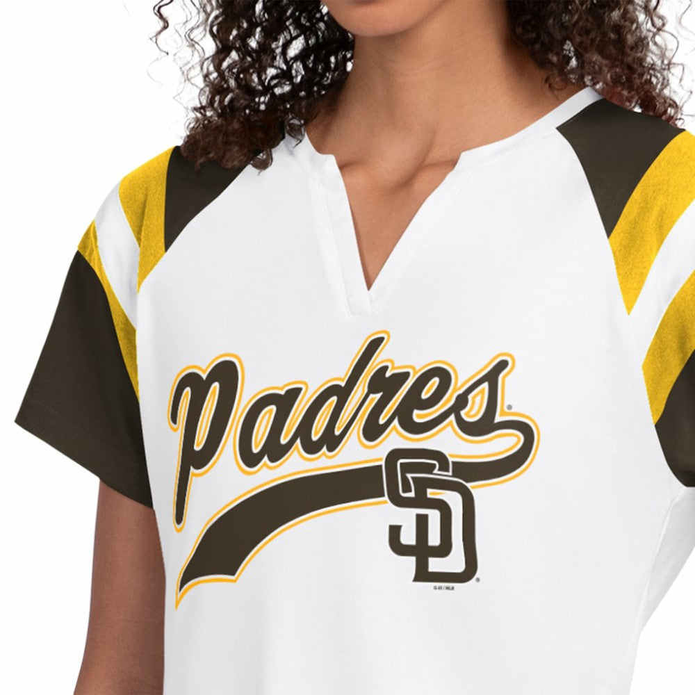 San Diego Padres Starter Women's Game On Notch Neck T-Shirt - MLB T-shirts