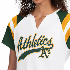 Athletics Starter Women's Game On Notch Neck T-Shirt - MLB T-shirts