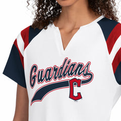 Cleveland Guardians Starter Women's Game On Notch Neck T-Shirt - MLB T-shirts