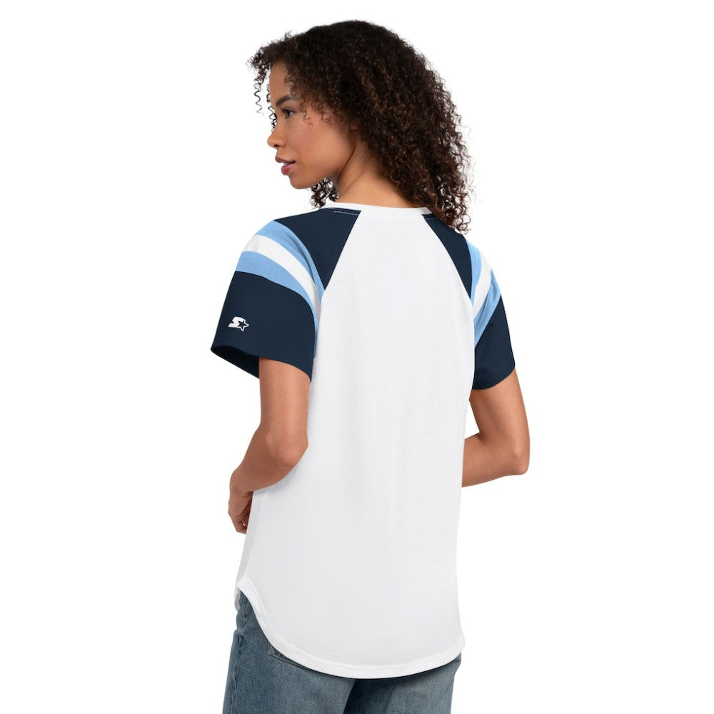 Tampa Bay Rays Starter Women's Game On Notch Neck T-Shirt - MLB T-shirts