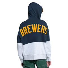 Milwaukee Brewers Starter Women's Wishbone Full-Zip Hoodie - MLB Hoodies