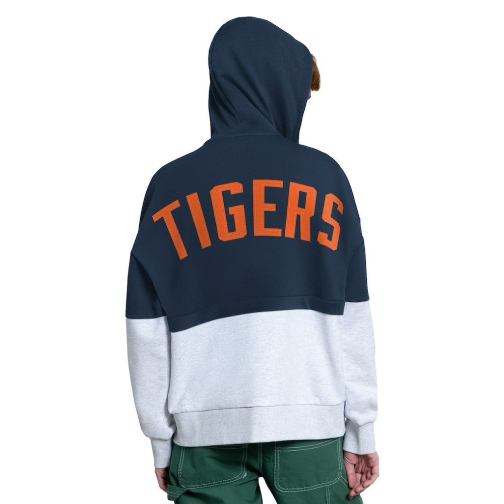 Detroit Tigers Starter Women's Wishbone Full-Zip Hoodie - MLB Hoodies