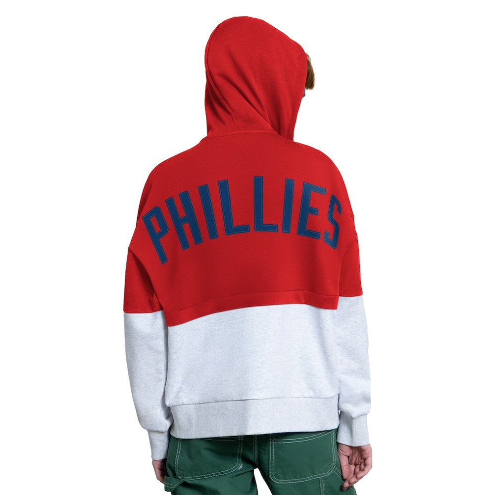 Philadelphia Phillies Starter Women's Wishbone Full-Zip Hoodie - MLB Hoodies
