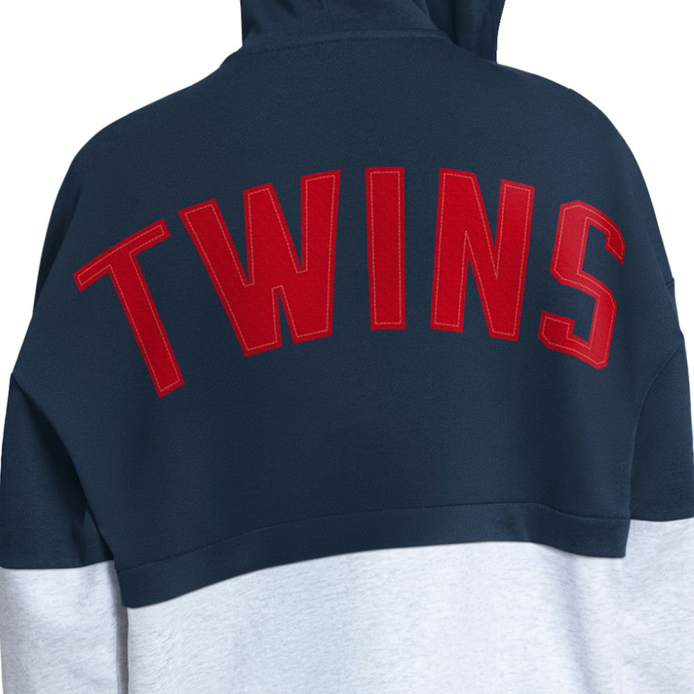 Minnesota Twins Starter Women's Wishbone Full-Zip Hoodie - MLB Hoodies