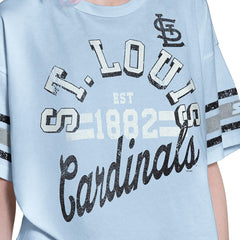 St. Louis Cardinals Starter Women's Cropped Hurry Up Offense T-Shirt - MLB T-shirts