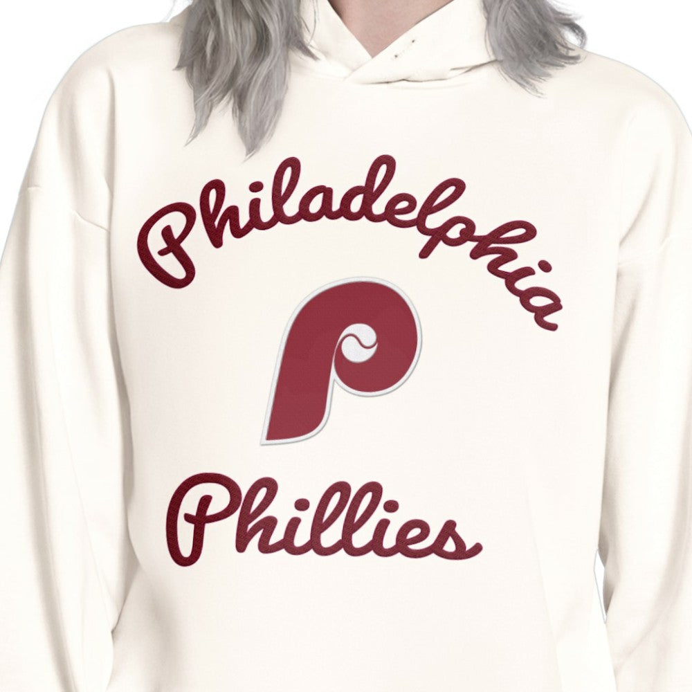 Philadelphia Phillies Starter Women's Baseline Hoodie Sweatshirt - MLB Hoodies