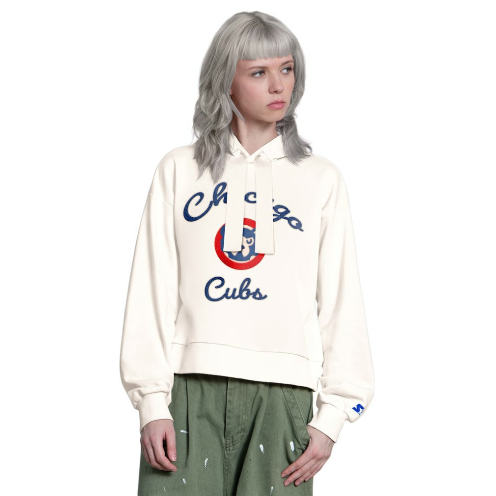 Chicago Cubs Starter Women's Baseline Hoodie Sweatshirt - MLB Hoodies
