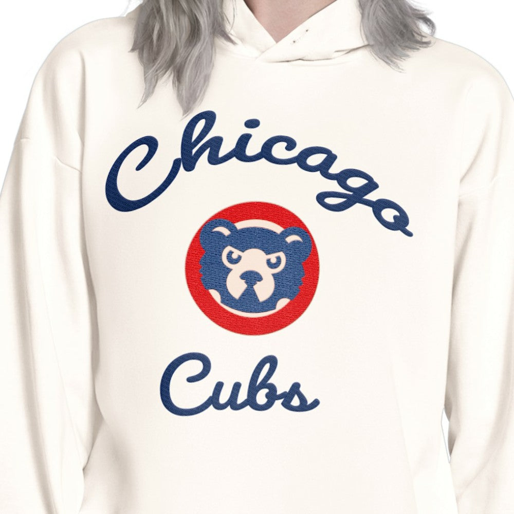 Chicago Cubs Starter Women's Baseline Hoodie Sweatshirt - MLB Hoodies