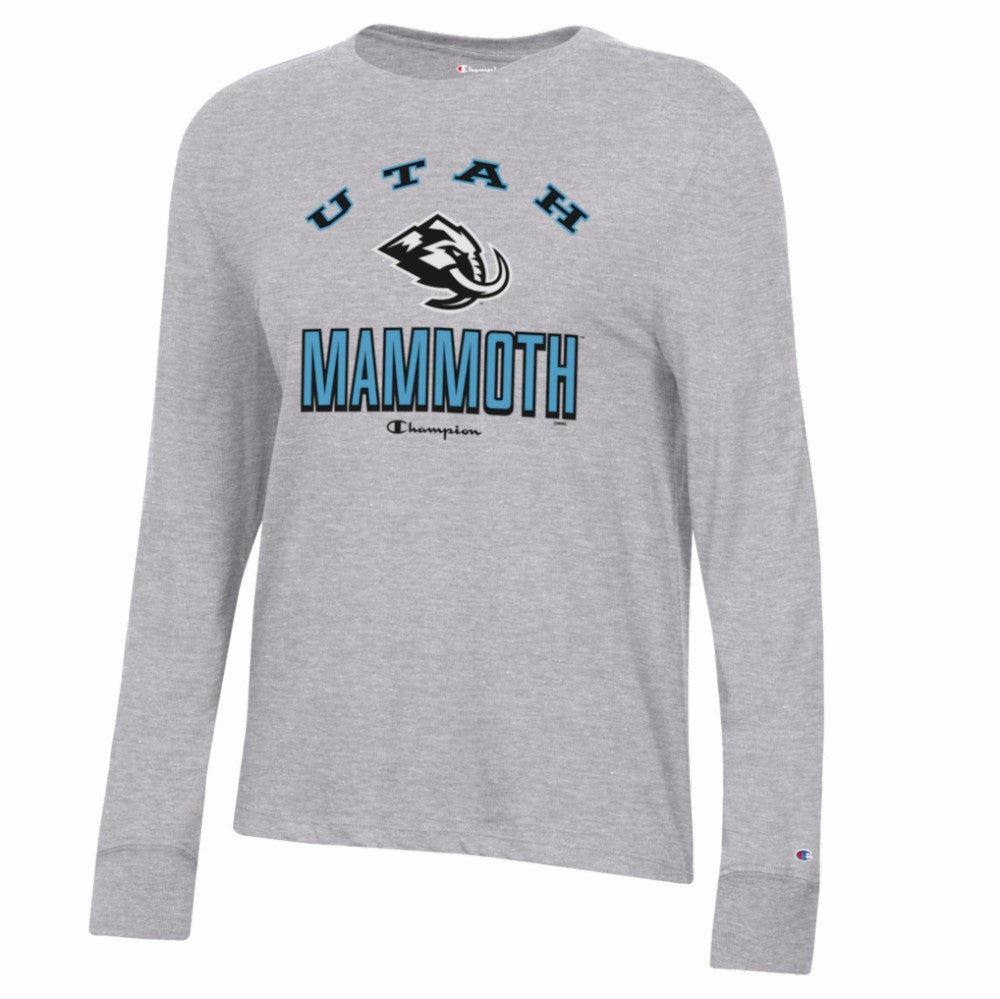 Utah Mammoth Champion Women's Core Long Sleeve T-Shirt -  NHL T-shirts