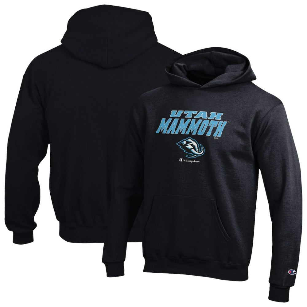 Utah Mammoth Champion Youth Eco Powerblend Hoodie -  NHL Hoodies