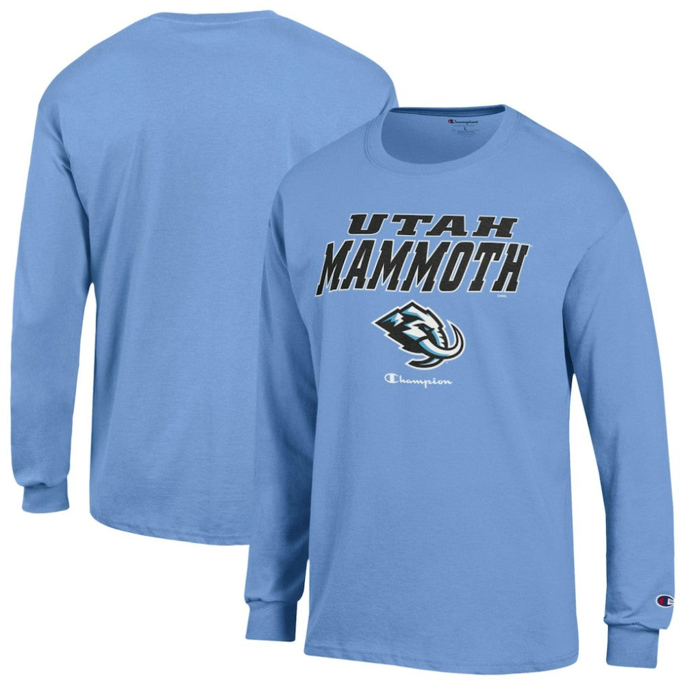 Utah Mammoth Champion Jersey Long Sleeve T-Shirt -  NHL T-shirts