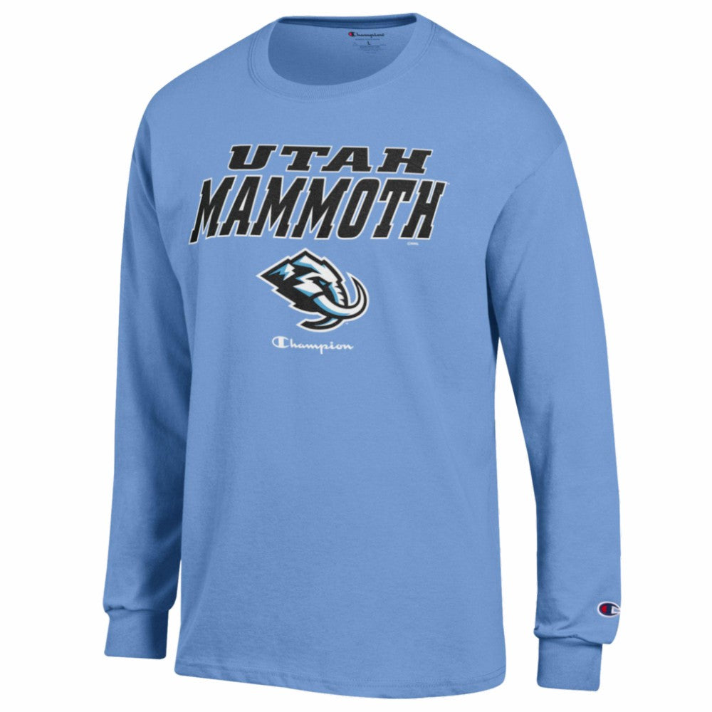 Utah Mammoth Champion Jersey Long Sleeve T-Shirt -  NHL T-shirts