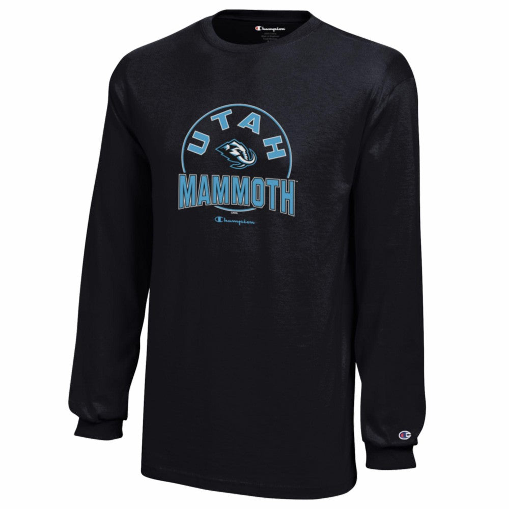 Utah Mammoth Champion Youth Jersey Long Sleeve T-Shirt -  NHL T-shirts