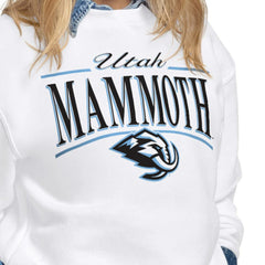 Utah Mammoth Starter Women's Arch Stripe Fleece Sweatshirt -  NHL Sweatshirts