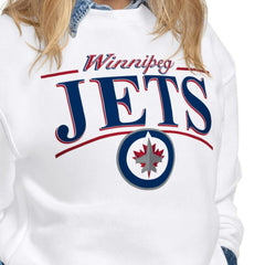 Winnipeg Jets Starter Women's Arch Stripe Fleece Sweatshirt -  NHL Sweatshirts
