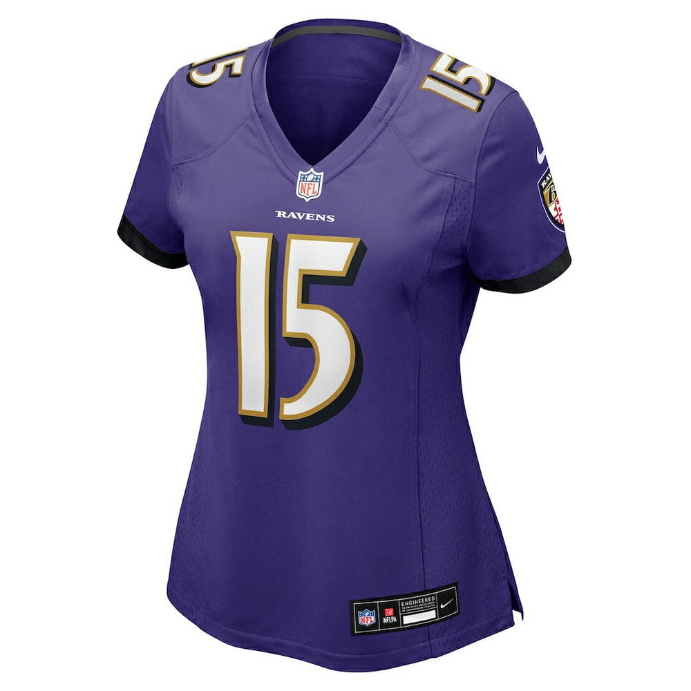 Baltimore Ravens Cooper Rush  Women's Team Game Jersey | NFL New