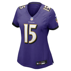 Baltimore Ravens Cooper Rush  Women's Team Game Jersey | NFL New