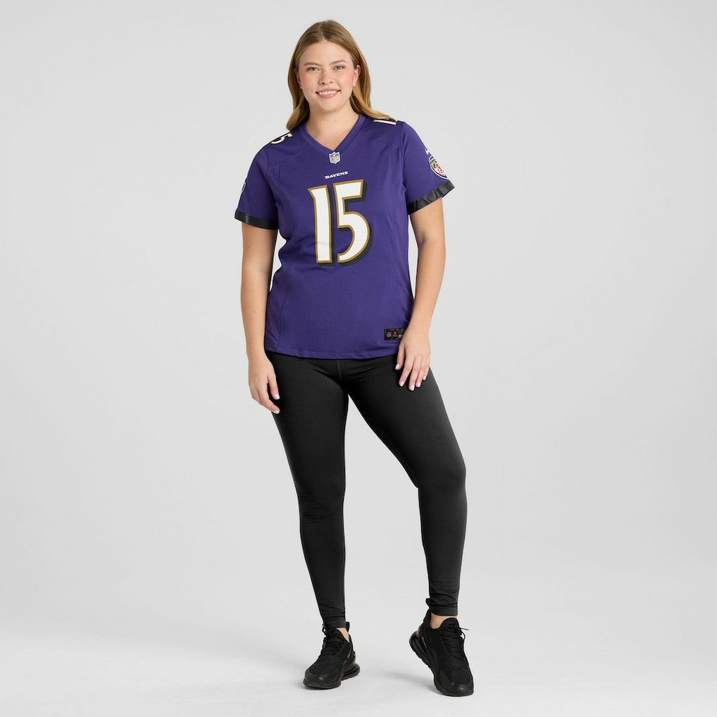 Baltimore Ravens Cooper Rush  Women's Team Game Jersey | NFL New