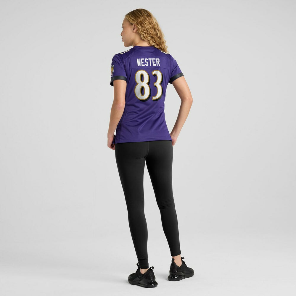 Baltimore Ravens LaJohntay Wester  Women's Team Game Jersey | NFL Online