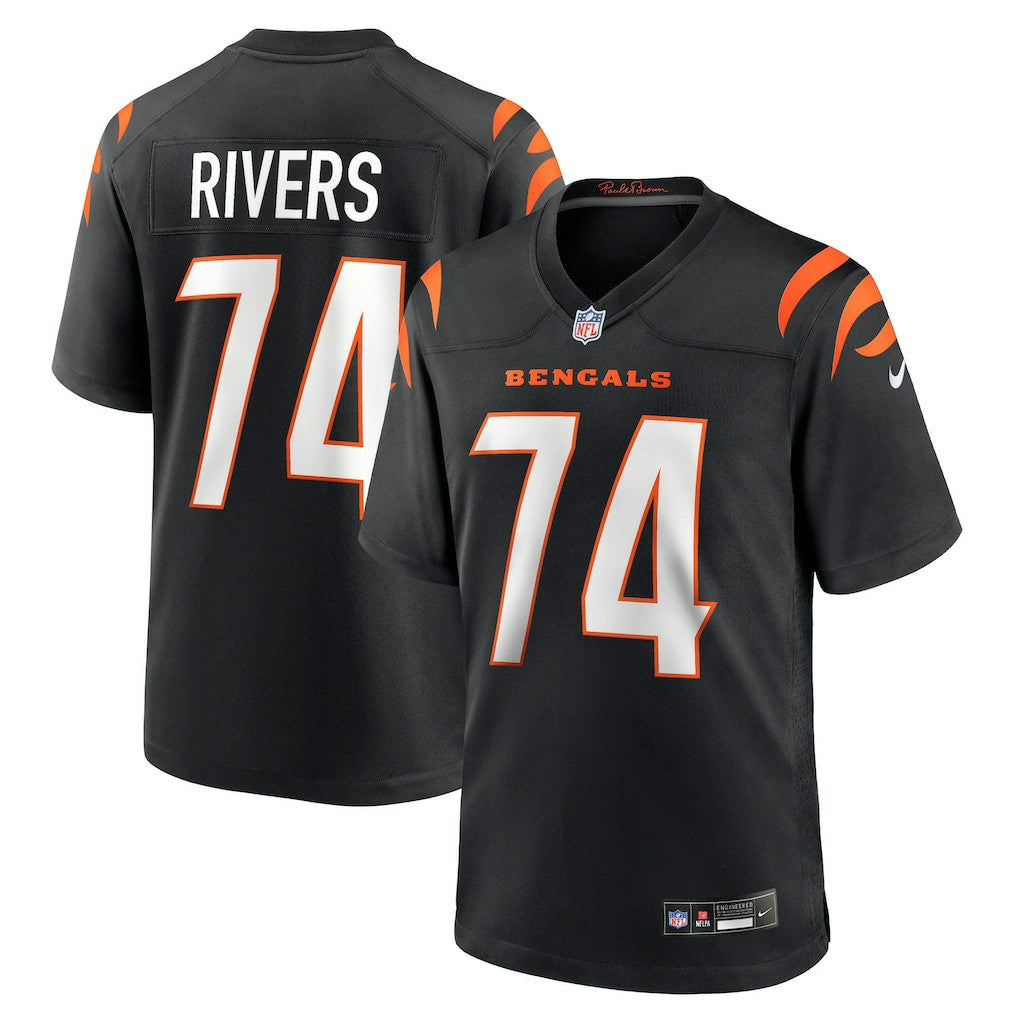Cincinnati Bengals Jalen Rivers  Team Game Jersey | NFL Discount