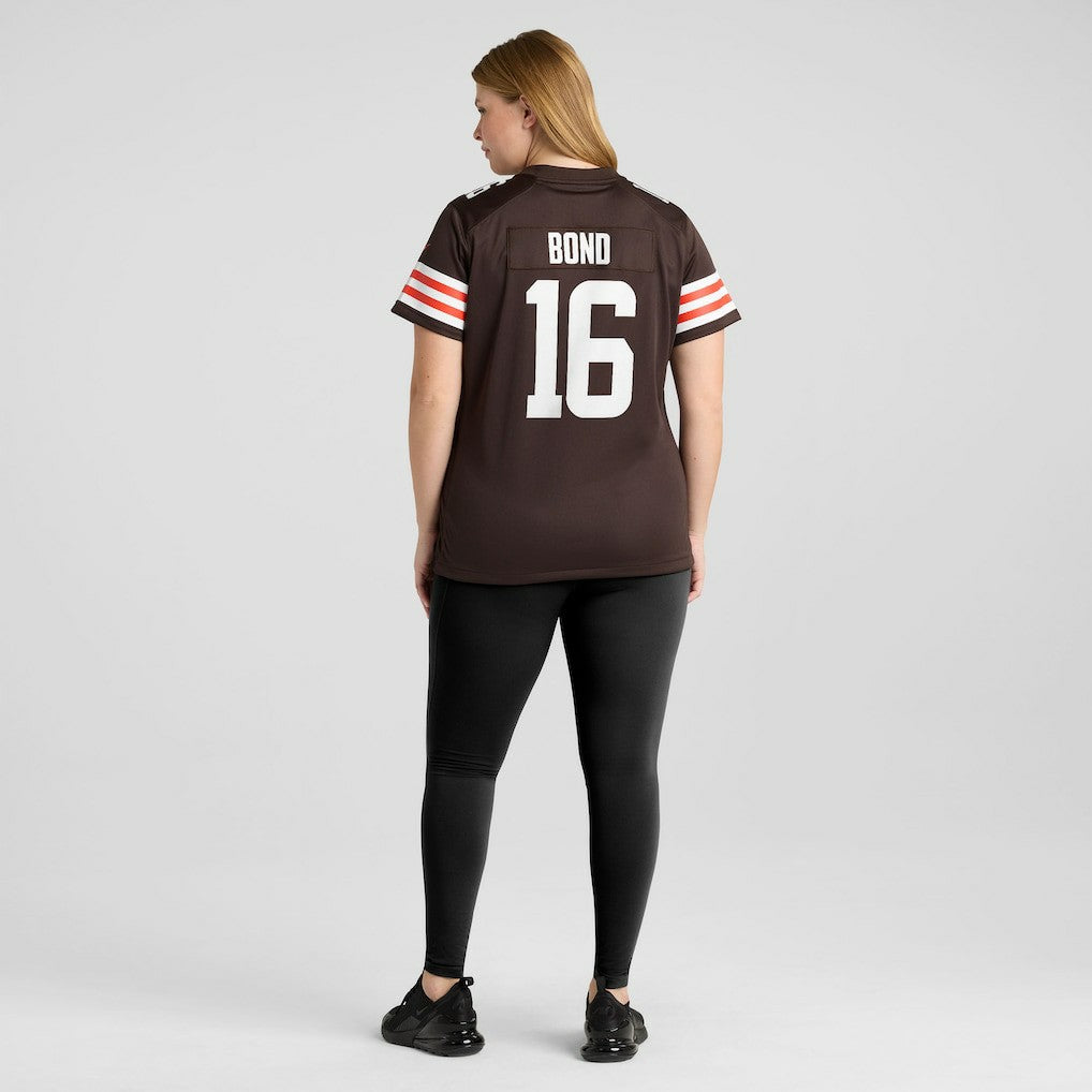 Cleveland Browns Isaiah Bond  Women's Team Game Jersey | NFL Discount