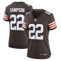 Cleveland Browns Dylan Sampson  Women's Team Game Jersey | NFL US