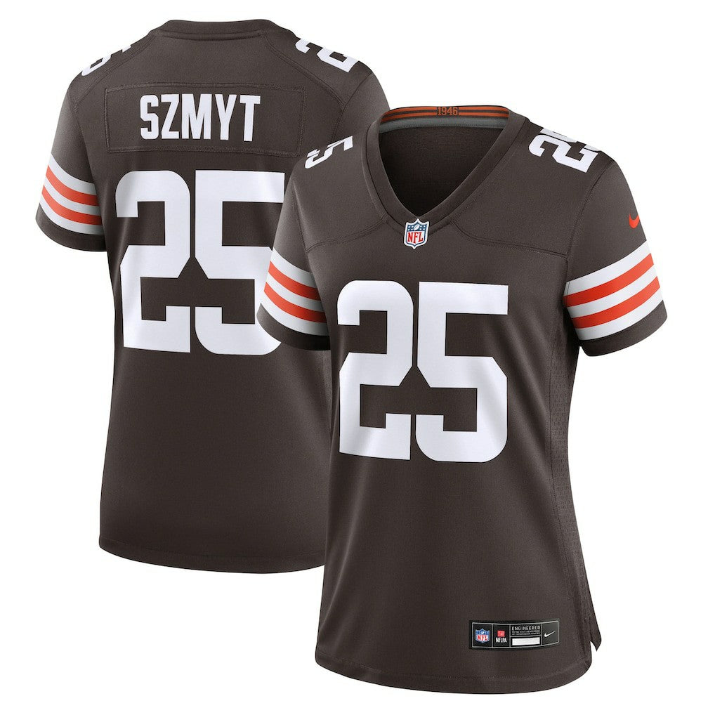 Cleveland Browns Andre Szmyt  Women's Team Game Jersey | NFL Sale