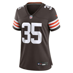 Cleveland Browns Raheim Sanders  Women's Team Game Jersey | NFL Discount
