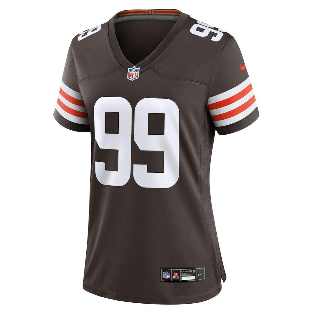 Cleveland Browns Cameron Thomas  Women's Team Game Jersey | NFL Discount