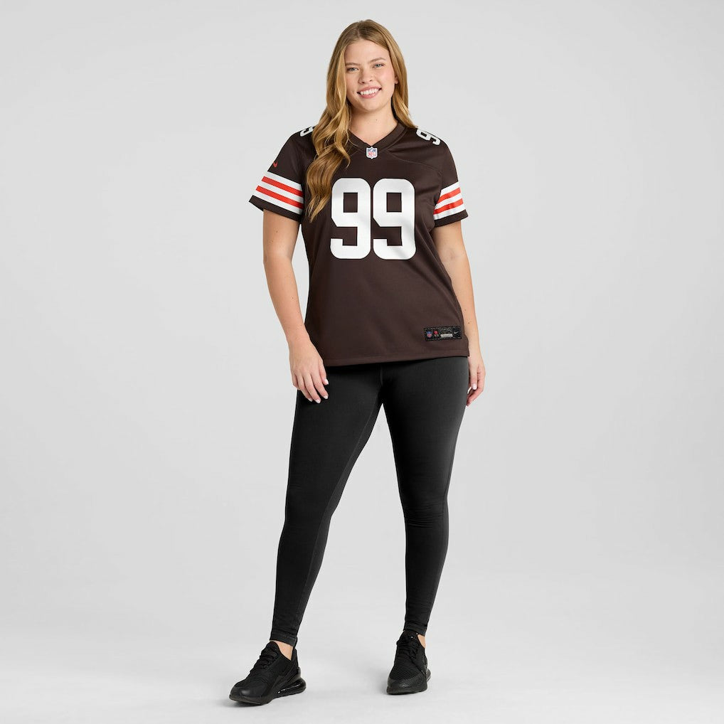 Cleveland Browns Cameron Thomas  Women's Team Game Jersey | NFL Discount