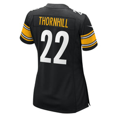 Pittsburgh Steelers Juan Thornhill  Women's Team Game Jersey | NFL Sale