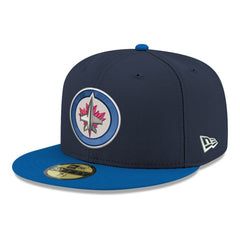 Winnipeg Jets New Era Core Logo Two-Tone 59FIFTY Fitted Hat -  NHL Hats