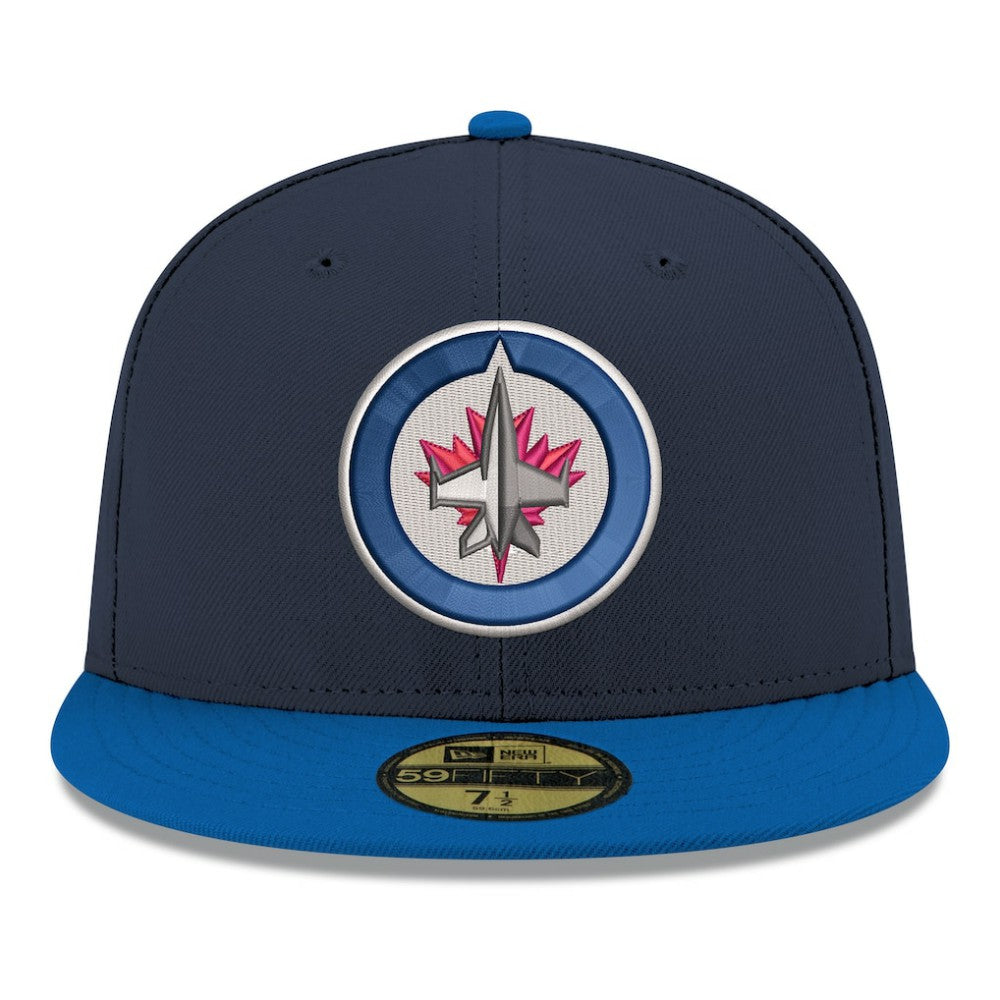Winnipeg Jets New Era Core Logo Two-Tone 59FIFTY Fitted Hat -  NHL Hats
