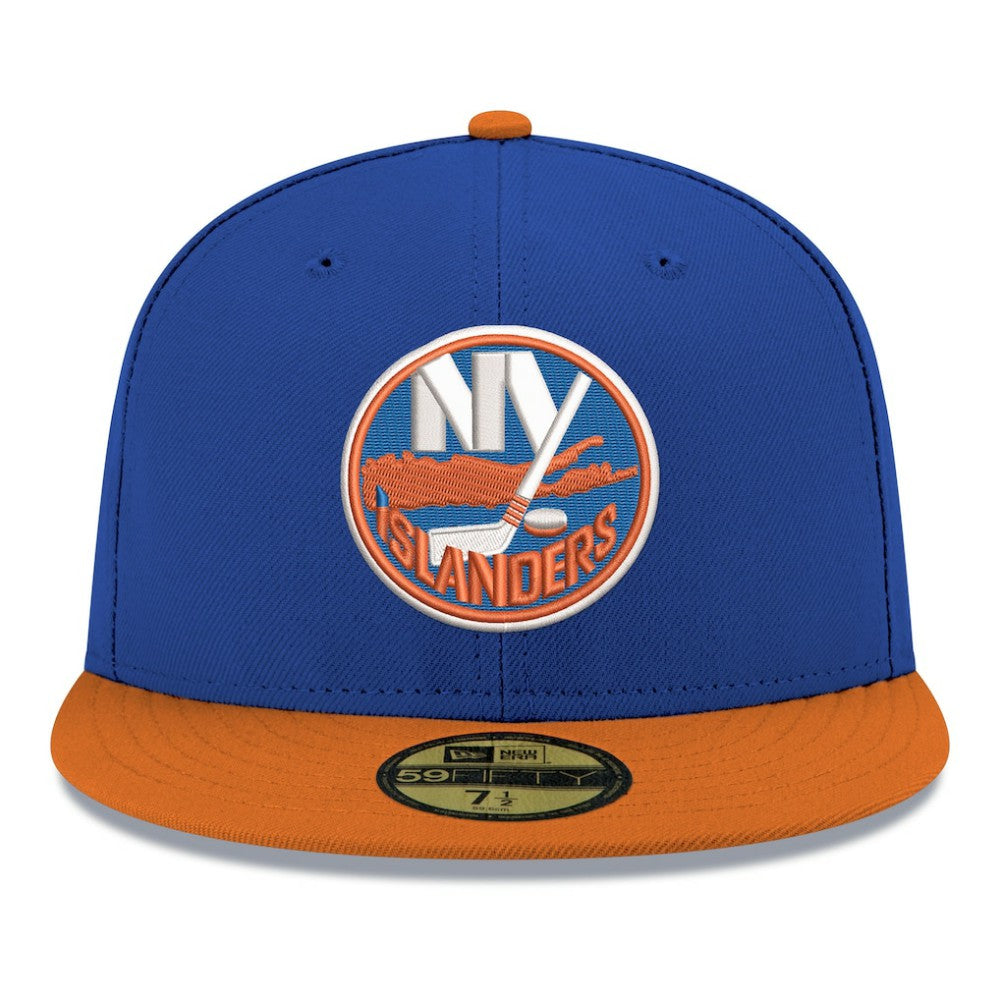 New York Islanders New Era Core Logo Two-Tone 59FIFTY Fitted Hat -  NHL Hats