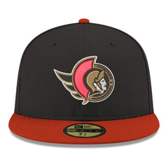 Ottawa Senators New Era Core Logo Two-Tone 59FIFTY Fitted Hat -  NHL Hats