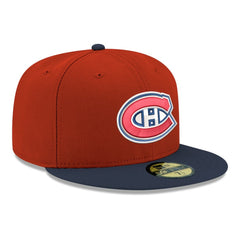 Montreal Canadiens New Era Core Logo Two-Tone 59FIFTY Fitted Hat -  NHL Hats