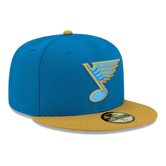 St. Louis Blues New Era Core Logo Two-Tone 59FIFTY Fitted Hat -  NHL Hats